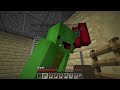 why horror monsters family is wanted by jj and mikey at night in minecraft maizen