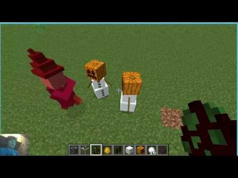 Minecraft - How to make a live snowman Minecraft - How to make a live snowman