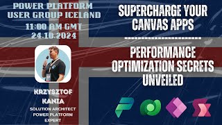 Supercharge Your Canvas Apps Performance Optimization Secrets Unveiled 20241024 110444 Meeting Reco