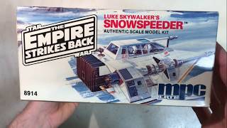 Star Wars mpc ertl Snowspeeder review