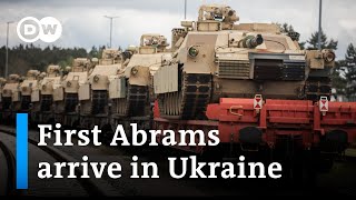 What is the significance of the Abrams tanks arriving in Ukraine? | DW News