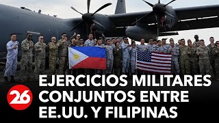 Estados Unidos y Filipinas concluyeron sus maniobras conjuntas en el mar de la China Meridional