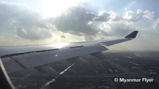 Thai Airways Airbus A330-343 TG 111 Very Smooth Landing in Bangkok International Airport