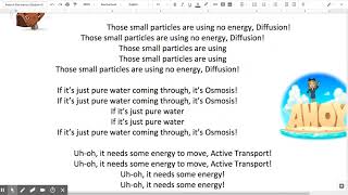 Cell Transport Song