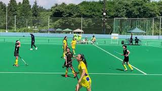 🏑日光市ホッケー大会　今三ガールズＶＳ大室ブラックジャンヌ