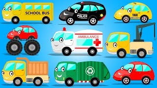 Street Vehicles | Cars And Trucks | Learning  for Children & Preschoolers