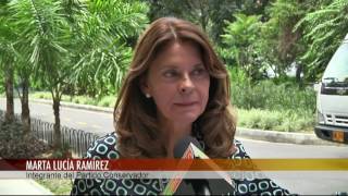 Marta Lucía Ramírez expresó preocupación por entrega de armas de las Farc [Noticias] - Telemedellín