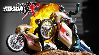 ★これフィギュアーツ⁉︎ いや食玩です‼︎★ SHODO-X 仮面ライダー 開封レビュー ★掌動駆 KamenRider Figure 旧1号 旧2号 新2号 サイクロン号 桜島 食玩