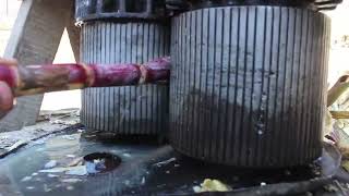 Sugarcane mill based on traditional technology - उखु पेल्ने कोल अझै लोकप्रिय