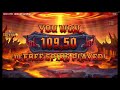 Book of Inferno free spins win