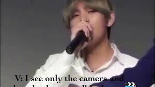 [170930][Fansign][Engsub] BTS - V wants to see ARMY's face !