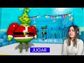 El Grinch Se Apodera De La Prisión De Barry en Roblox |Andie