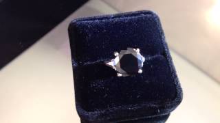 6.44cts Black Diamond