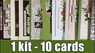 1 kit - 10 cards | SSS November card kit | Giveaway