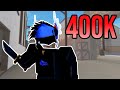 Hitting 400k kills in KAT.. (Roblox)