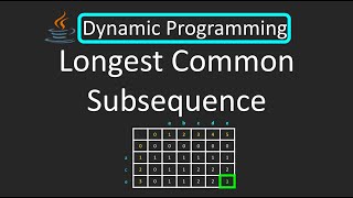 LeetCode - 1143. Longest Common Subsequence | Dynamic Programming Bottom Up | Java