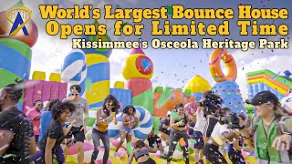 World's Largest Inflatable Bounce House Comes To Orlando, Florida – The Big Bounce America