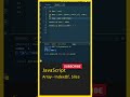 JavaScript Tutorial For Beginners, (Array IndexOf, Slice), JavaScript in Telugu, Java Script #shorts