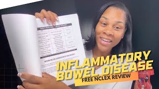 Inflammatory Bowel Disease (FREE NCLEX Review) l Monday Motivation with Professor Regina MSN, RN.