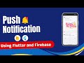 Flutter Firebase Push Notification || Push Notification Flutter
