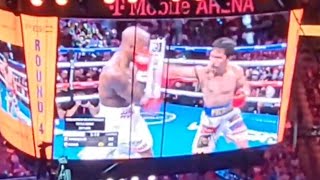 Manny Pacquiao vs ugas fight highlights (brtual punch)