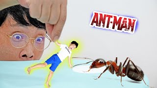예준이가 작아졌어요! 앤트맨 숨바꼭질 놀이 Ant Man Play with Hide and Seek