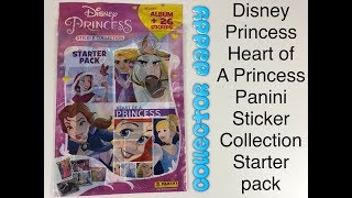 Disney Princess Heart of a Princess Panini sticker collection starter pack