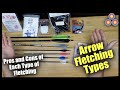 Arrow Fletching Basics | Different Types of Fletchings for Different Types of Archery