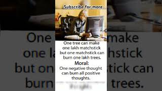 One tree can make one lakh matchstick apj abdul kalam quotes #shortsfeed #ytshorts #ytviral #yt