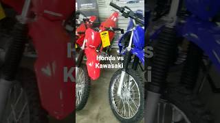 Honda CRF 125 vs Yahmaha TTR 125? 💨💨💨