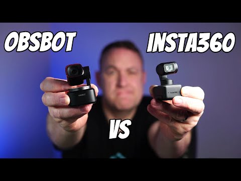 OBSBOT Tiny 2 vs Insta360 Link. Which PTZ 4k webcam has the best image quality?