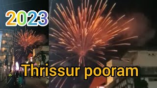 തൃശൂർ പൂരം 2023/ഈ സംഗീതം ഇല്ലെങ്കിൽ പിന്നെ എന്ത് പൂരം / സാമ്പിൾ വെടിക്കെട്ട്‌ /Thrissur പൂരം 2023