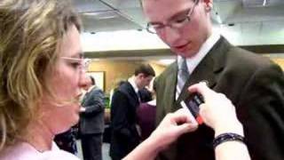 Zach's First Missionary Badge!!