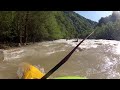 tekhuri river high water kayaking georgia