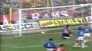 Serie A 1991-1992, day 10 Sampdoria - Milan 0-2 (2 Gullit)