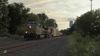 CSX 988 Flying thru Conneaut Ohio - 7/26/2022