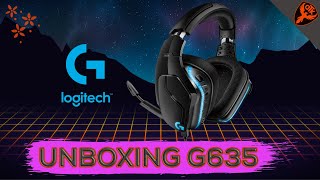 Unboxing Logitech G635 | G635  فتح علبة افضل سماعة جيمنج من لوجتيك