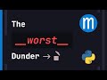 Python's most DISLIKED __dunder__ (and what to use instead)