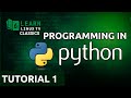 Coding in Python 01 - Introduction and Getting Started (Learn Linux TV Classics)