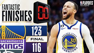 Final 4:04 WILD ENDING #6 Warriors vs #3 Kings - Game 5 | April 26, 2023