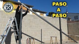Hazlo Tú Mismo: Pérgola de Hierro Fácil y Super Resistente