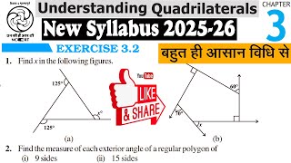 Exercise 3.2 | Chapter 3 Understanding Quadrilaterals |Class 8 Maths |Introduction |One Gun Shot