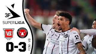 Vejle - FCM 0-3 3F Superliga Highlights | Vejle vs  FC Midtjylland