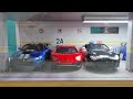 1 32 scale 6 lot carpark display