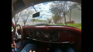 1958 Jaguar 3.4L XK150 FHC fast drive, start and stop