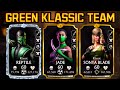 MK Mobile. Green Klassic Team Gameplay. Klassic Reptile is Still INCREDIBLE!