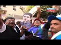 congress ahead of bjp in rajasthan supporters celebration at party office