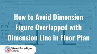 How to Avoid Dimension Figure Overlapped with Dimension Line in Floor Plan