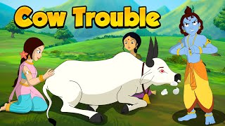 Krishna aur Balram - Cow Trouble | Hindi Stories for kids | Cartoon for kids