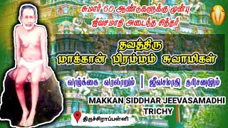 ஸ்ரீ மாக்கான் சுவாமிகள் சித்தர் ஜீவசமாதி | makkan swamy siddhar jeevasamadhi trichy | gurupoojai